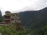World & Travel: The Hotel del Salto, Tequendama Falls, Bogotá River, Colombia