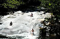 Trek.Today search results: Sliding Rock, Looking Glass Creek, Pisgah National Forest, Brevard, North Carolina, United States