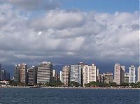 Trek.Today search results: Leaning buildings of Santos, São Paulo, Brazil