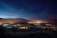 World & Travel: San Francisco at night, California, United States