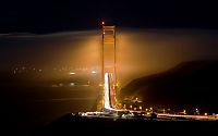 World & Travel: San Francisco at night, California, United States