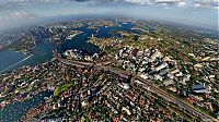 World & Travel: bird's-eye view aerial landscape photography