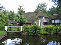 Giethoorn village, Overijssel, Steenwijkerland, Netherlands