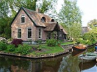 Giethoorn village, Overijssel, Steenwijkerland, Netherlands