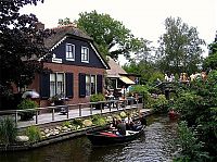 Giethoorn village, Overijssel, Steenwijkerland, Netherlands