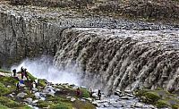 Dettifoss waterfall, Vatnajökull National Park, Jökulsá á Fjöllum river, Iceland