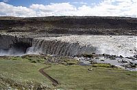 World & Travel: Dettifoss waterfall, Vatnajökull National Park, Jökulsá á Fjöllum river, Iceland