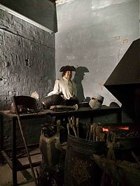 World & Travel: Fort Paull waxwork museum, Humber, Paull, England