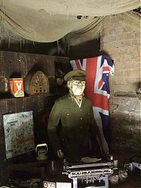 World & Travel: Fort Paull waxwork museum, Humber, Paull, England