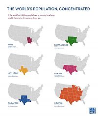 World & Travel: unusual world map