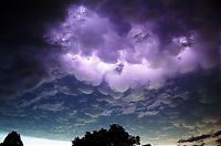 World & Travel: clouds formation