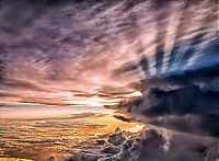 World & Travel: clouds formation