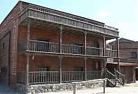 World & Travel: Western studio film sets, Tabernas Desert, Almeria, Spain