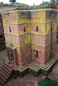 World & Travel: Church of St. George, Lalibela, Amhara, Ethiopia