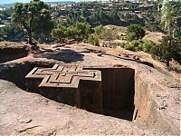 World & Travel: Church of St. George, Lalibela, Amhara, Ethiopia