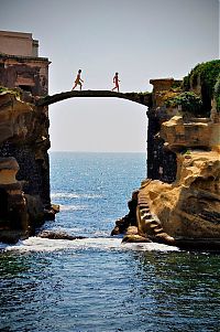 Gaiola Island, Posillipo, Naples, Italy