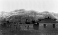 World & Travel: History: Dust Bowl, Dirty Thirties, 1930s, Great Plains, American and Canadian prairies