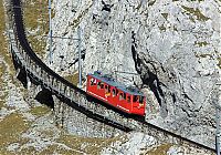 Pilatus railway, Alpnachstad, Esel summit, Obwalden, Switzerland