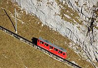 Pilatus railway, Alpnachstad, Esel summit, Obwalden, Switzerland