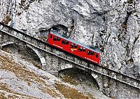 Trek.Today search results: Pilatus railway, Alpnachstad, Esel summit, Obwalden, Switzerland