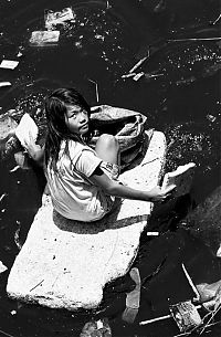 World & Travel: Black and white Life in Philippines by Justin James Wright