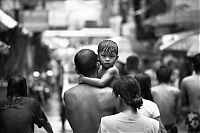 World & Travel: Black and white Life in Philippines by Justin James Wright