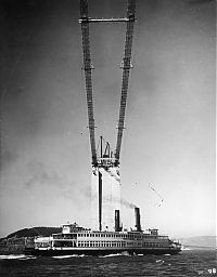 Trek.Today search results: History: Construction of the Golden Gate Bridge, San Francisco, California, United States