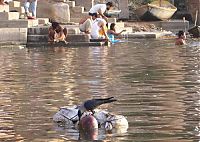 World & Travel: Pollution of the Ganges, Ganges river, India