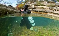 World & Travel: Jacob's Well, Texas Hill Country, Wimberley, Texas