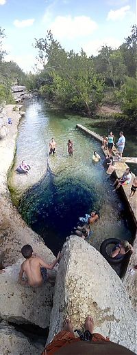 Trek.Today search results: Jacob's Well, Texas Hill Country, Wimberley, Texas