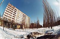 World & Travel: Chernobyl in winter, Pripyat, Kiev Oblast, Ukraine