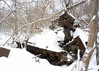 Chernobyl in winter, Pripyat, Kiev Oblast, Ukraine