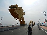 Trek.Today search results: Dragon Bridge, Cầu Rồng, River Hàn at Da Nang, Vietnam