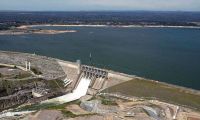 Folsom Lake reservoir, Sacramento, American River, Northern California, United States