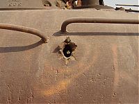 World & Travel: Highway of Death tank graveyard, Highway 80, Kuwait City, Kuwait