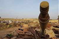 Highway of Death tank graveyard, Highway 80, Kuwait City, Kuwait