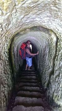 Trek.Today search results: Tunnel Beach by John Cargill, Dunedin, New Zealand