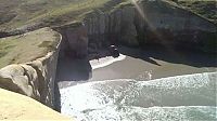 Tunnel Beach by John Cargill, Dunedin, New Zealand