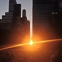 Manhattanhenge, Manhattan Solstice, New York City, United States