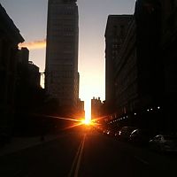 Manhattanhenge, Manhattan Solstice, New York City, United States