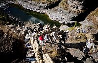 Trek.Today search results: Cusco Inca rope bridge, Apurimac Canyon, Cuzco Province, Peru