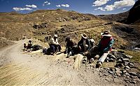 Trek.Today search results: Cusco Inca rope bridge, Apurimac Canyon, Cuzco Province, Peru