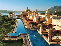 World & Travel: The Oberoi Udaivilas hotel, Udaipur, Rajasthan, India