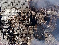 World & Travel: History: Collapse of the World Trade Center, September 11, 2001, Lower Manhattan, New York City, United States