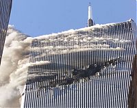 World & Travel: History: Collapse of the World Trade Center, September 11, 2001, Lower Manhattan, New York City, United States