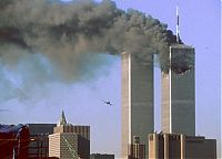 World & Travel: History: Collapse of the World Trade Center, September 11, 2001, Lower Manhattan, New York City, United States