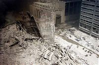 World & Travel: History: Collapse of the World Trade Center, September 11, 2001, Lower Manhattan, New York City, United States