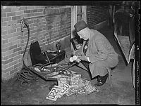 World & Travel: History: Boston Police, Behind the Badge, 1930s, Boston, Massachusetts, United States