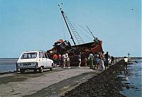 World & Travel: Le Passage de Gois ou Gôa, Île de Noirmoutier, Beauvoir-sur-Mer, Vendée, Pays de la Loire, France, Atlantic Ocean