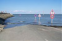 World & Travel: Le Passage de Gois ou Gôa, Île de Noirmoutier, Beauvoir-sur-Mer, Vendée, Pays de la Loire, France, Atlantic Ocean